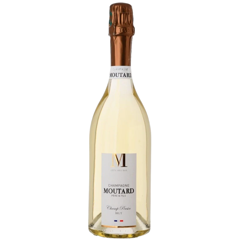 Bouteille de Champagne Blanc de Blanc de la Maison Moutard cuvée Champ Persin 75cl