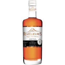 Bouteille de Whisky Français fait en Lorraine de chez Rozelieures cuvée Subtil Collection 70cl