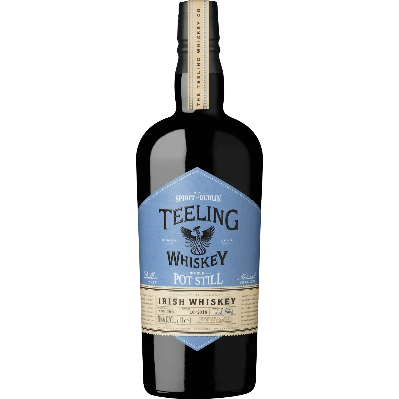 Bouteille de Whisky Irlandais de chez Teeling Cuvée Pot Still en 70cl