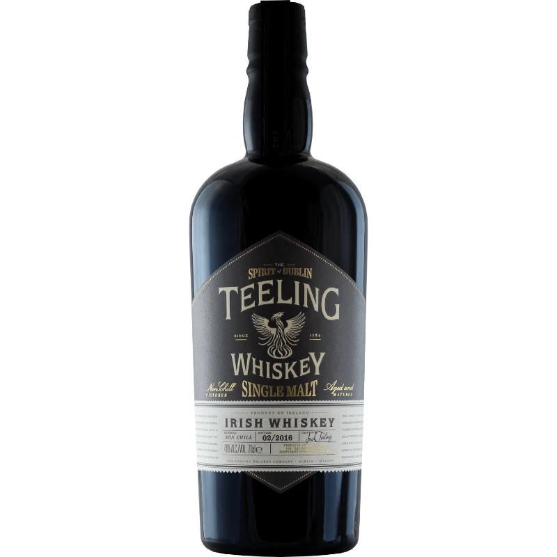 Bouteille de Teeling Single malt Whiskey Irlandais 70cl