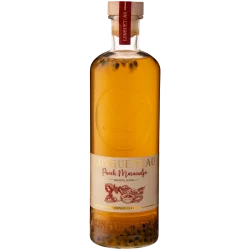 Bouteille de Punch au Rhum au Maracudja de la Maison Longueteau en Guadeloupe 70cl