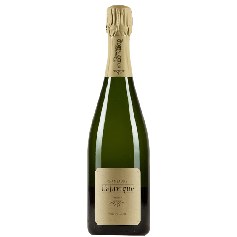 Bouteille de champagne Mouzon Leroux et Fils cuvée L'Atavique en Biodynamie 75cl